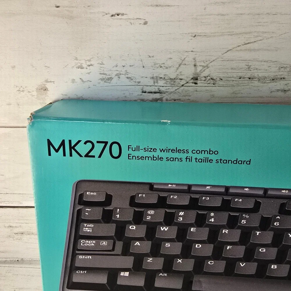 TESTED Logitech MK270 Wireless Keyboard and Mouse Combo Black 920-004536